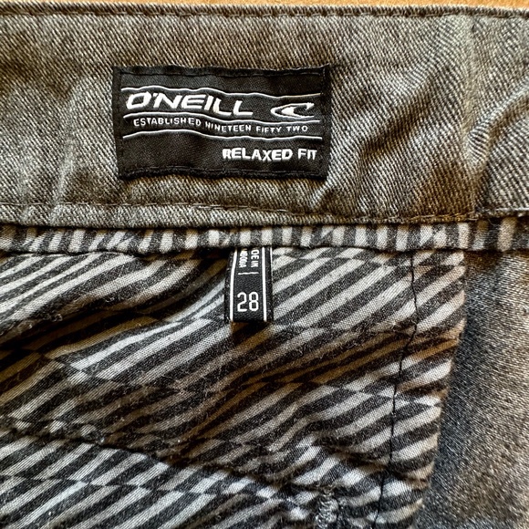 O'NEILL Mens Contact Walk Shorts Relaxed Fit Heathered Grey Casual Summer 28 - Picture 8 of 9